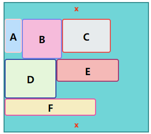 交叉轴多行对齐方式center